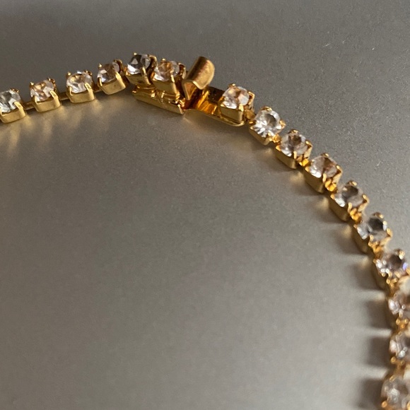 Monet Gold Crystal Bracelet - Picture 2 of 5